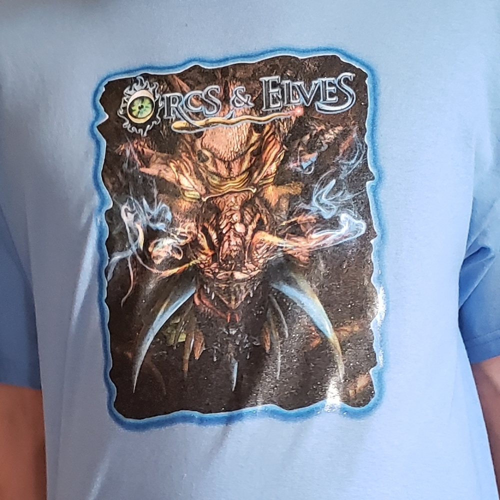 Orcs & elves Video game shirt